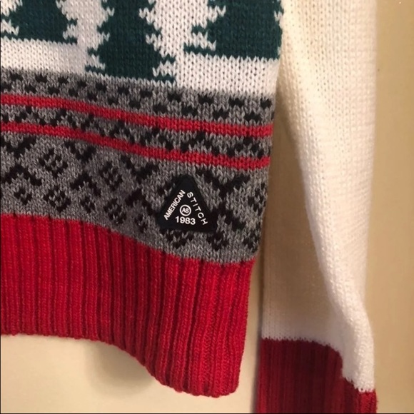 NWOT American Stitch Ugly Christmas Sweater Size M - Picture 3 of 5